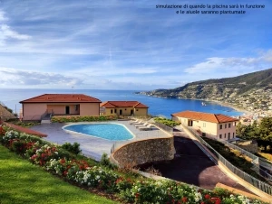 OSPEDALETTI - Quadrilocale con giardino vista mare e piscina - VENDITA