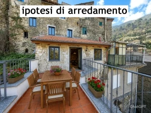CERIANA - Casa con terrazzo da ristrutturare con tetto nuovo - VENDITA